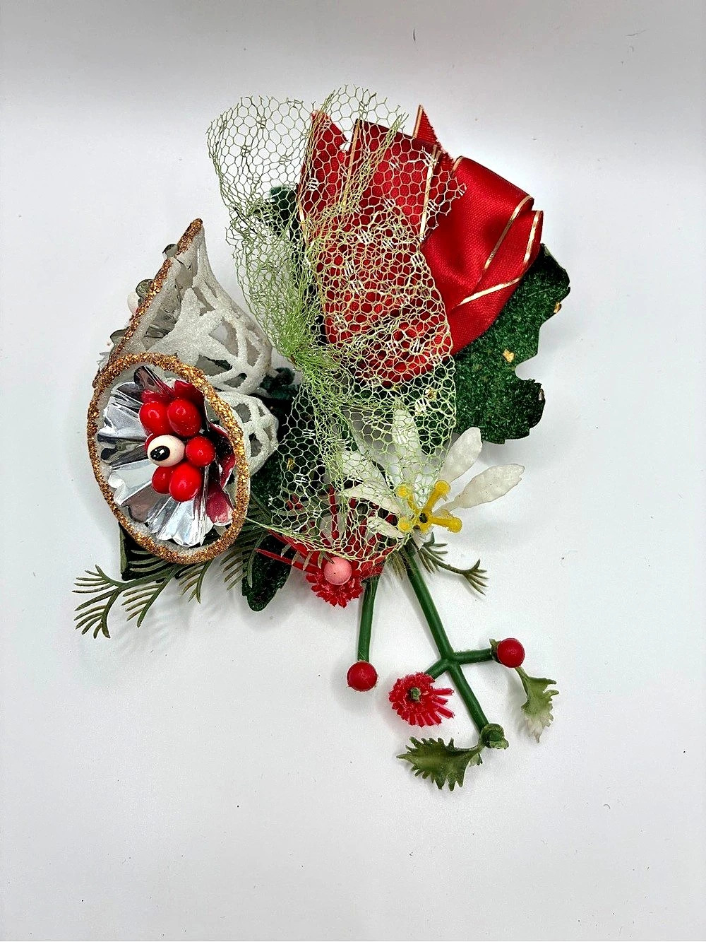 Red & Green Holiday Ornament Decor